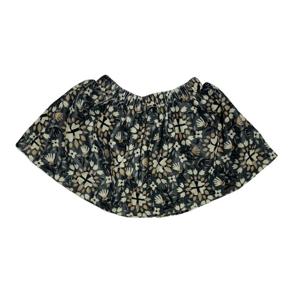 Gymboree Baby Girls Velvet Floral Print Flared Skirt - Picture 4 of 4